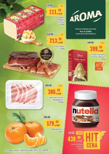 Aroma Market katalog - 19.02.2026 - 04.03.2026.