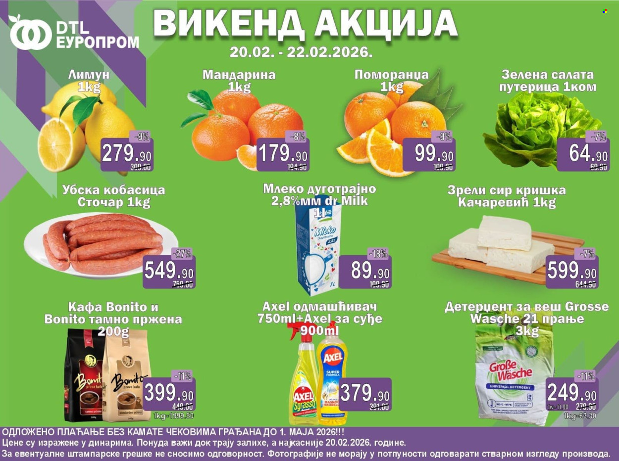 Europrom katalog - 20.02.2026 - 22.02.2026. Stranica 1