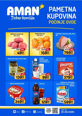 Aman katalog - 20.02.2026 - 26.02.2026.