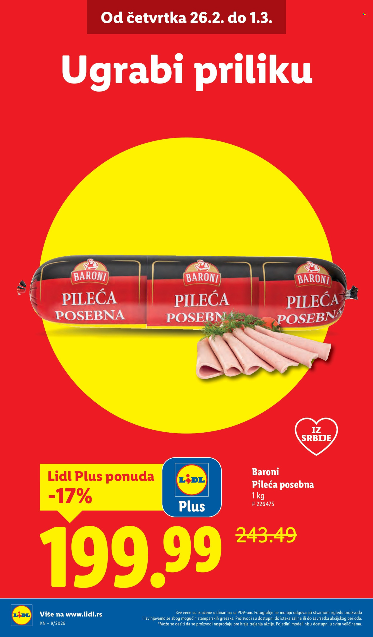 Lidl katalog - 26.02.2026 - 04.03.2026. Stranica 4