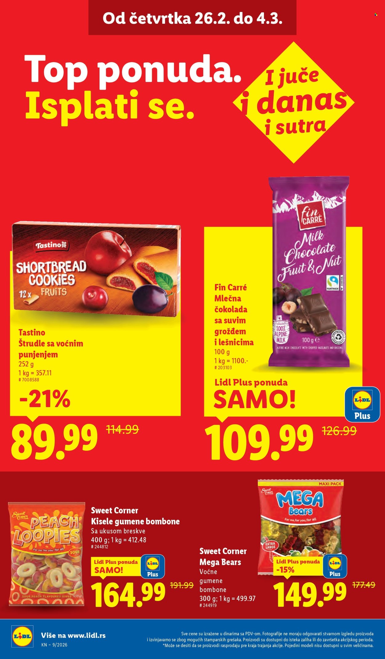 Lidl katalog - 26.02.2026 - 04.03.2026. Stranica 26