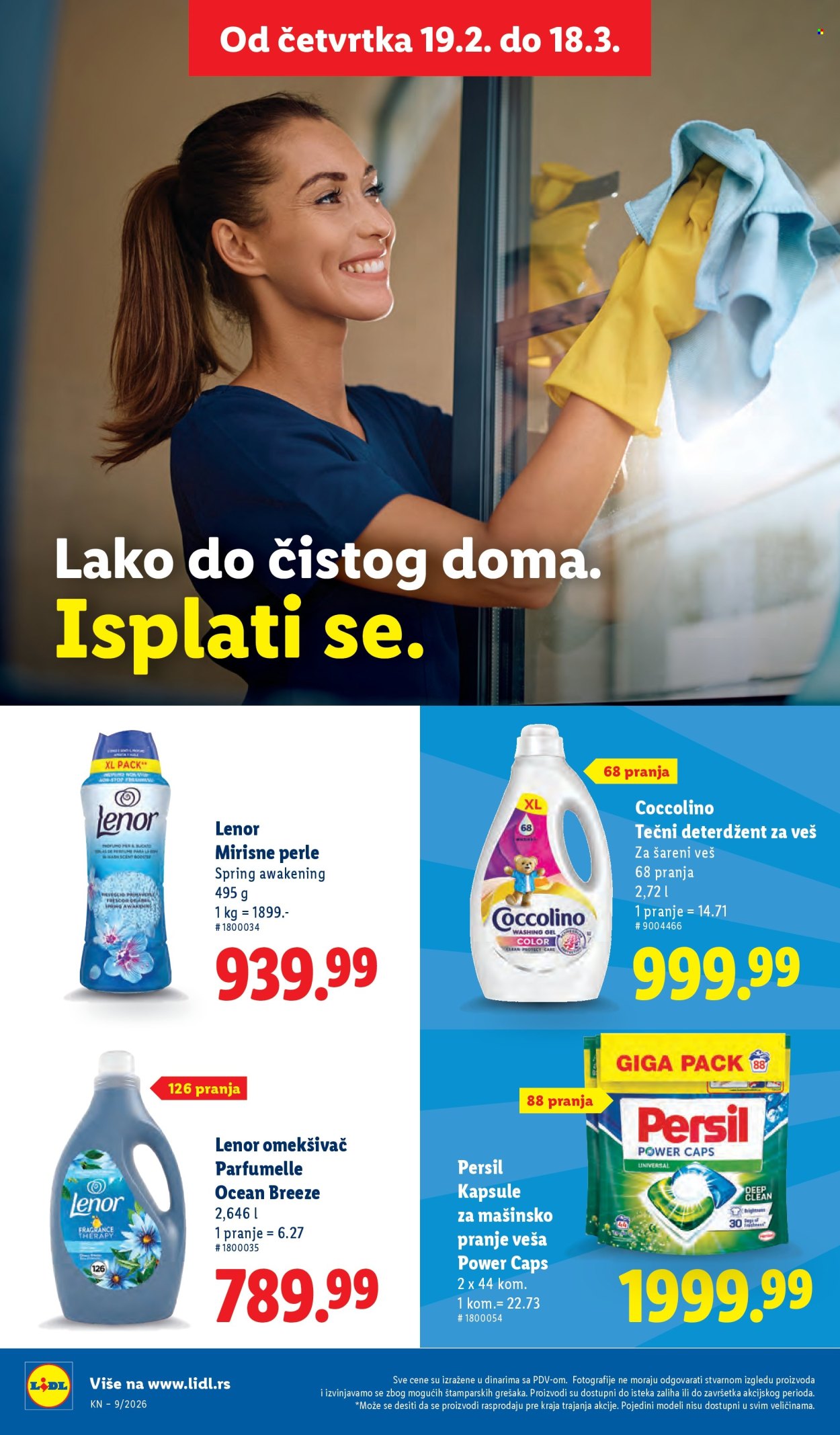 Lidl katalog - 26.02.2026 - 04.03.2026. Stranica 34