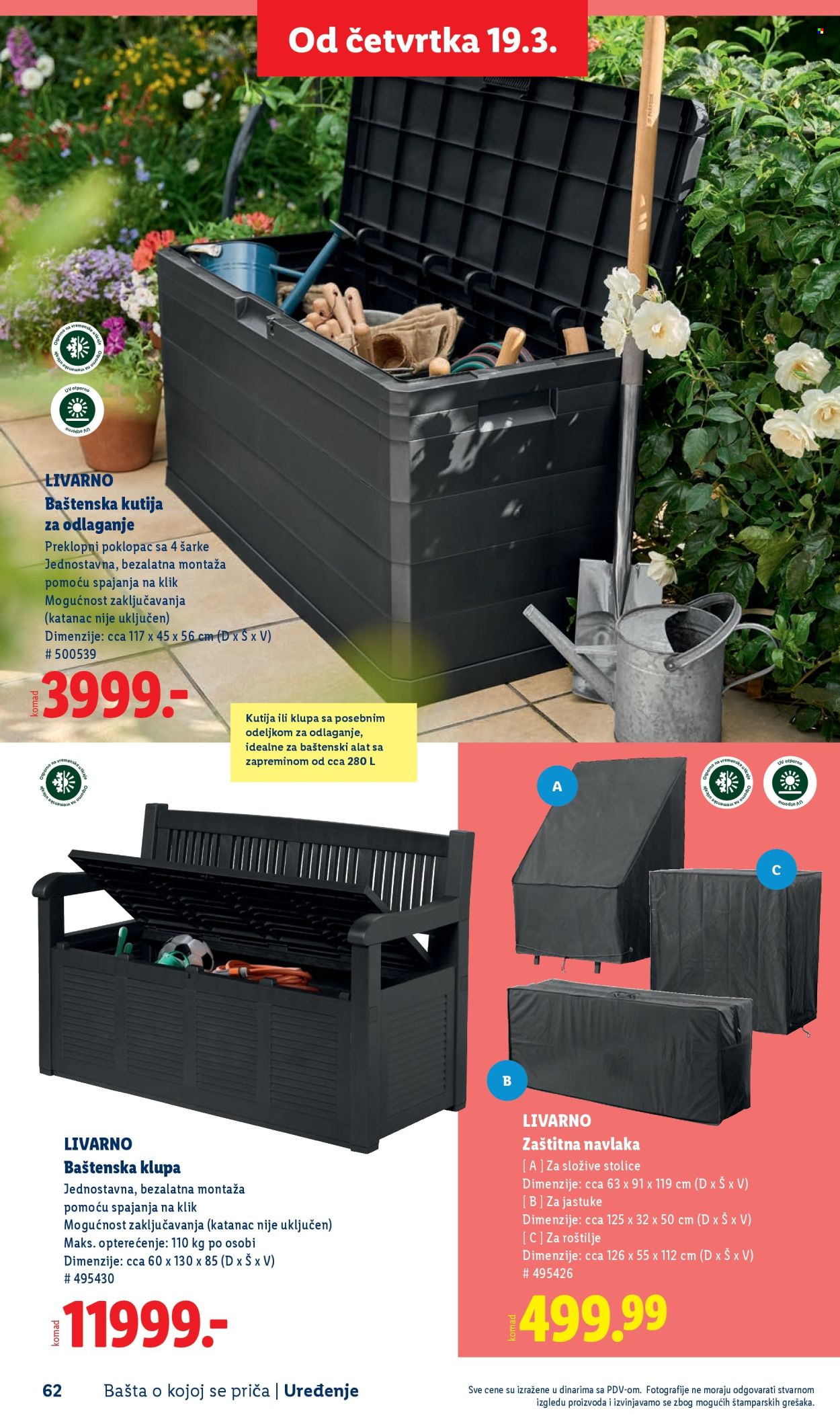 Lidl katalog. Stranica 62