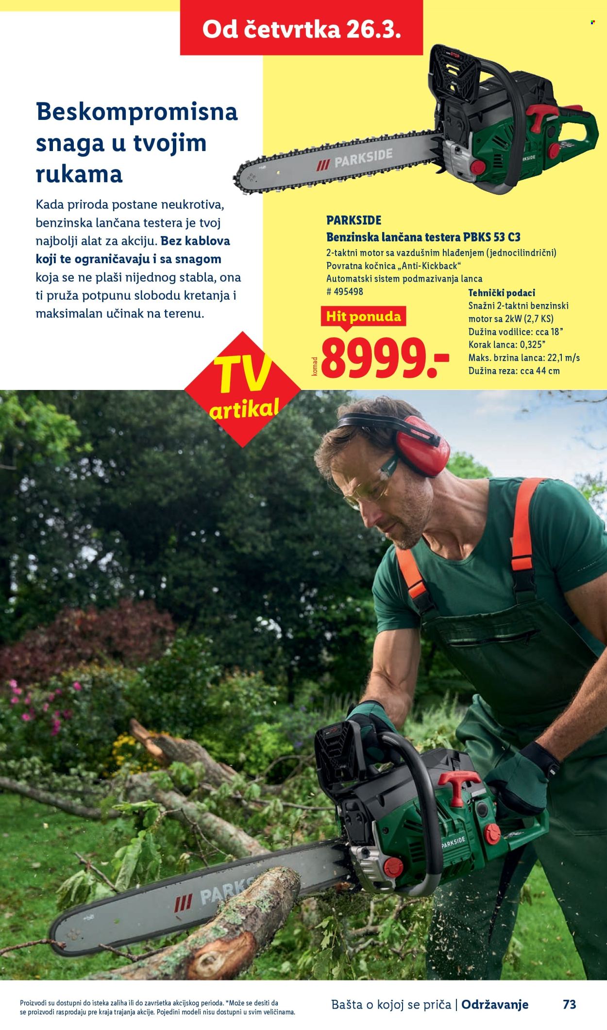 Lidl katalog. Stranica 73