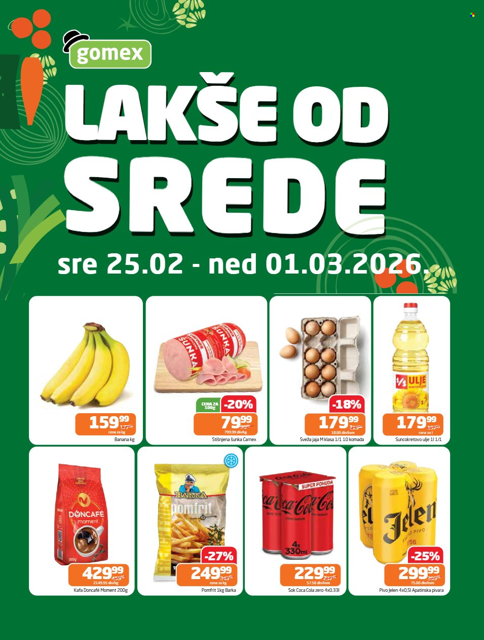 Gomex katalog - 25.02.2026 - 01.03.2026. Stranica 1