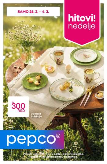 Pepco katalog - 26.02.2026 - 04.03.2026.