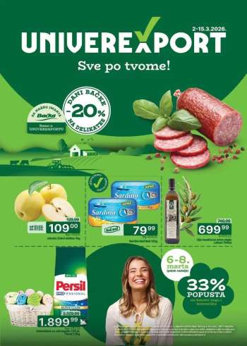 Univerexport katalog - 02.03.2026 - 15.03.2026.