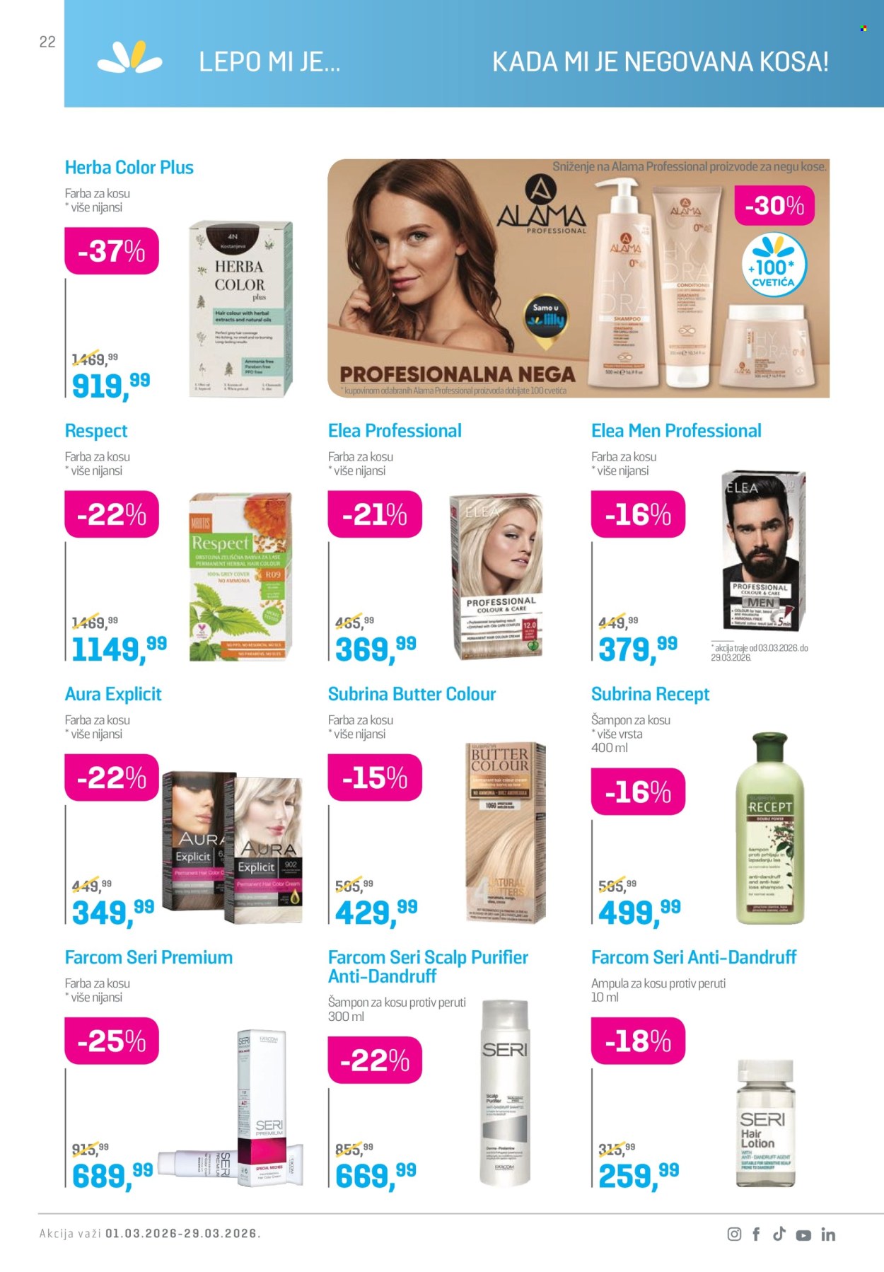 Lilly Drogerie katalog - 01.03.2026 - 31.03.2026. Stranica 22