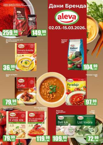 Prodavnica Sunce katalog - 02.03.2026 - 15.03.2026.