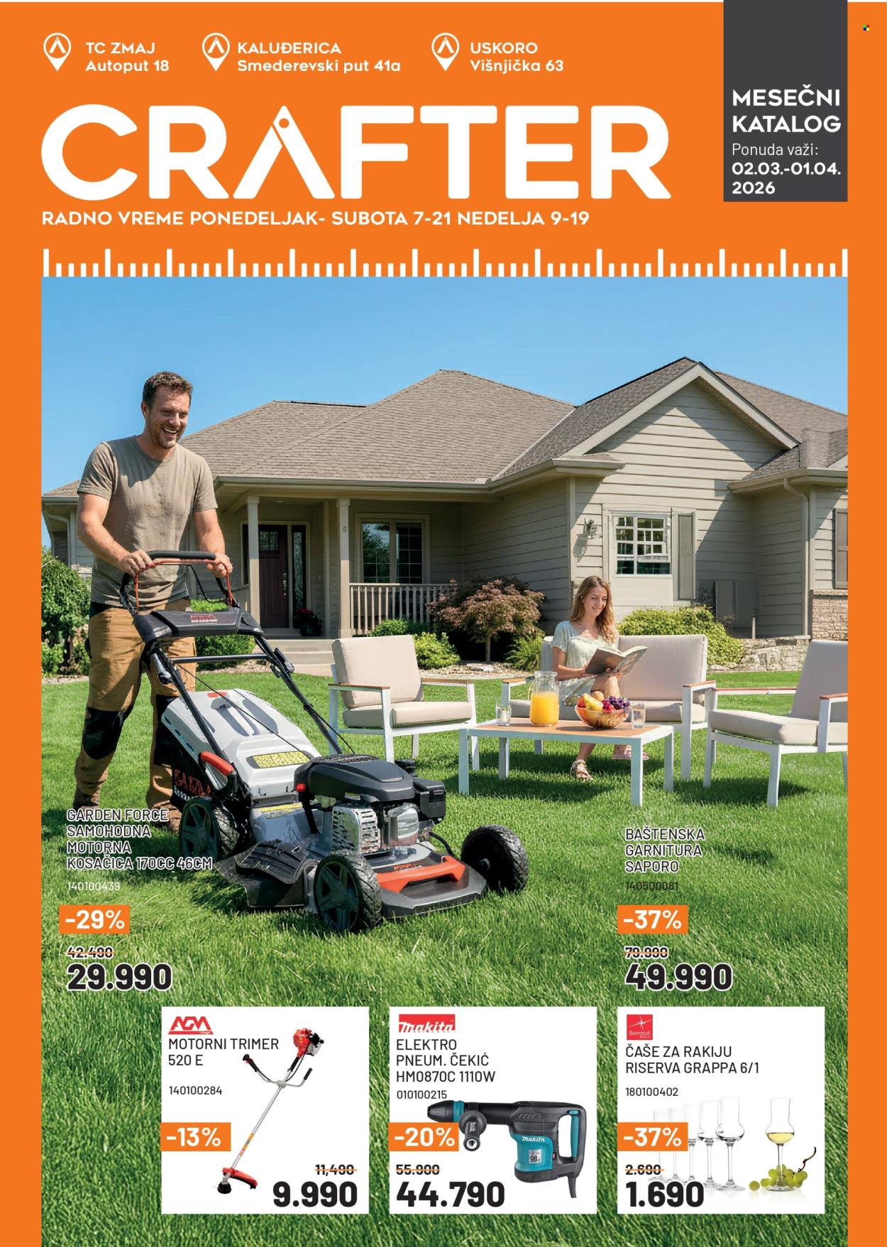 Crafter katalog - 02.03.2026 - 01.04.2026. Stranica 1