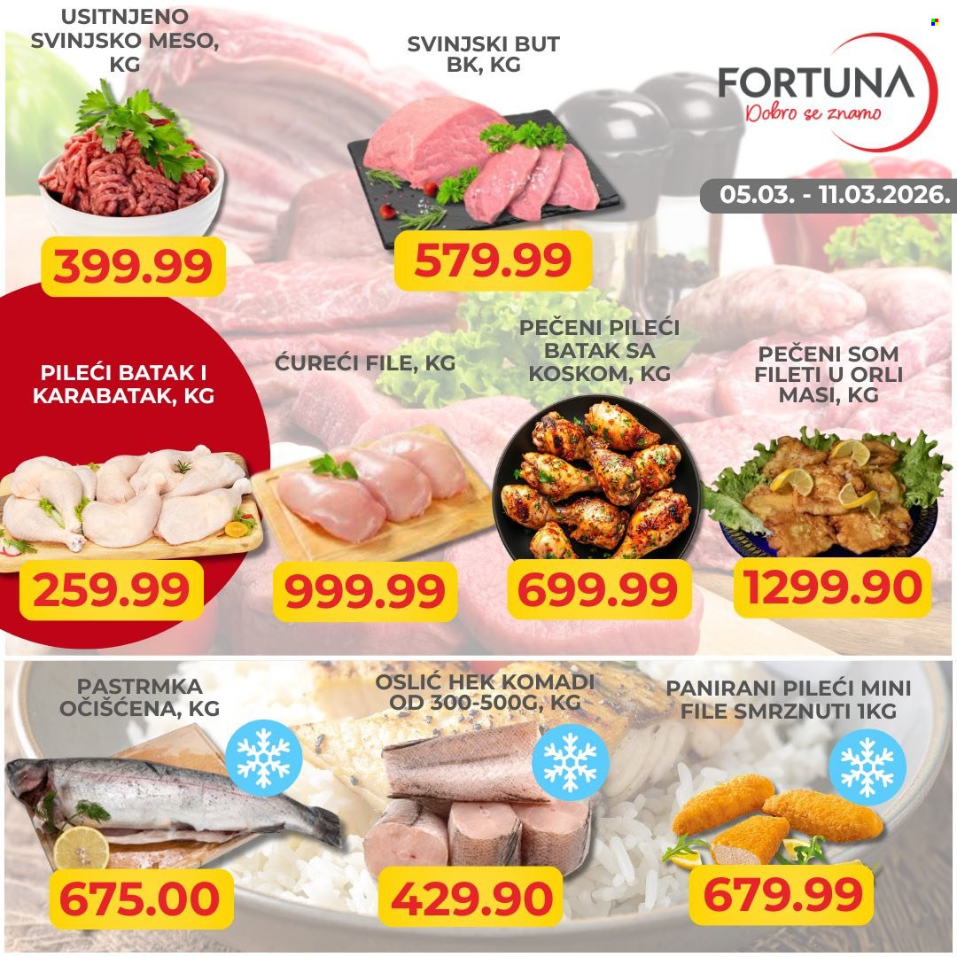 Fortuna Market katalog - 05.03.2026 - 11.03.2026. Stranica 1