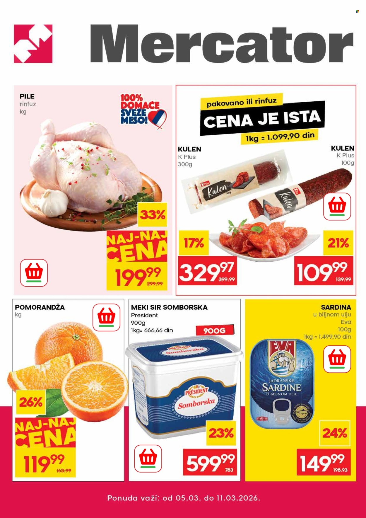 Mercator Centar katalog - 05.03.2026 - 11.03.2026. Stranica 1