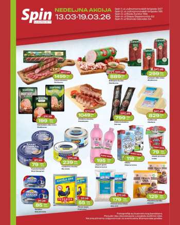 Spin Market katalog - 13.03.2026 - 19.03.2026.