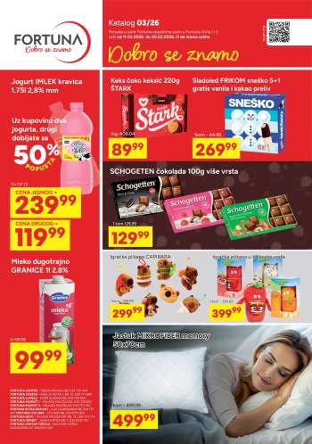 Fortuna Market katalog - 11.03.2026 - 30.03.2026.