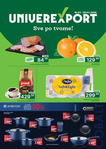 Univerexport katalog - 16.03.2026 - 29.03.2026.