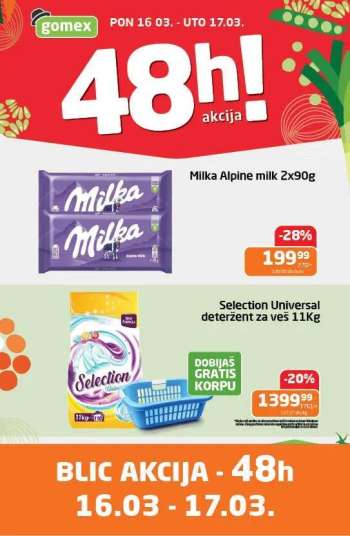 Gomex katalog - 16.03.2026 - 17.03.2026.