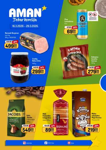 Aman katalog - 16.03.2026 - 29.03.2026.