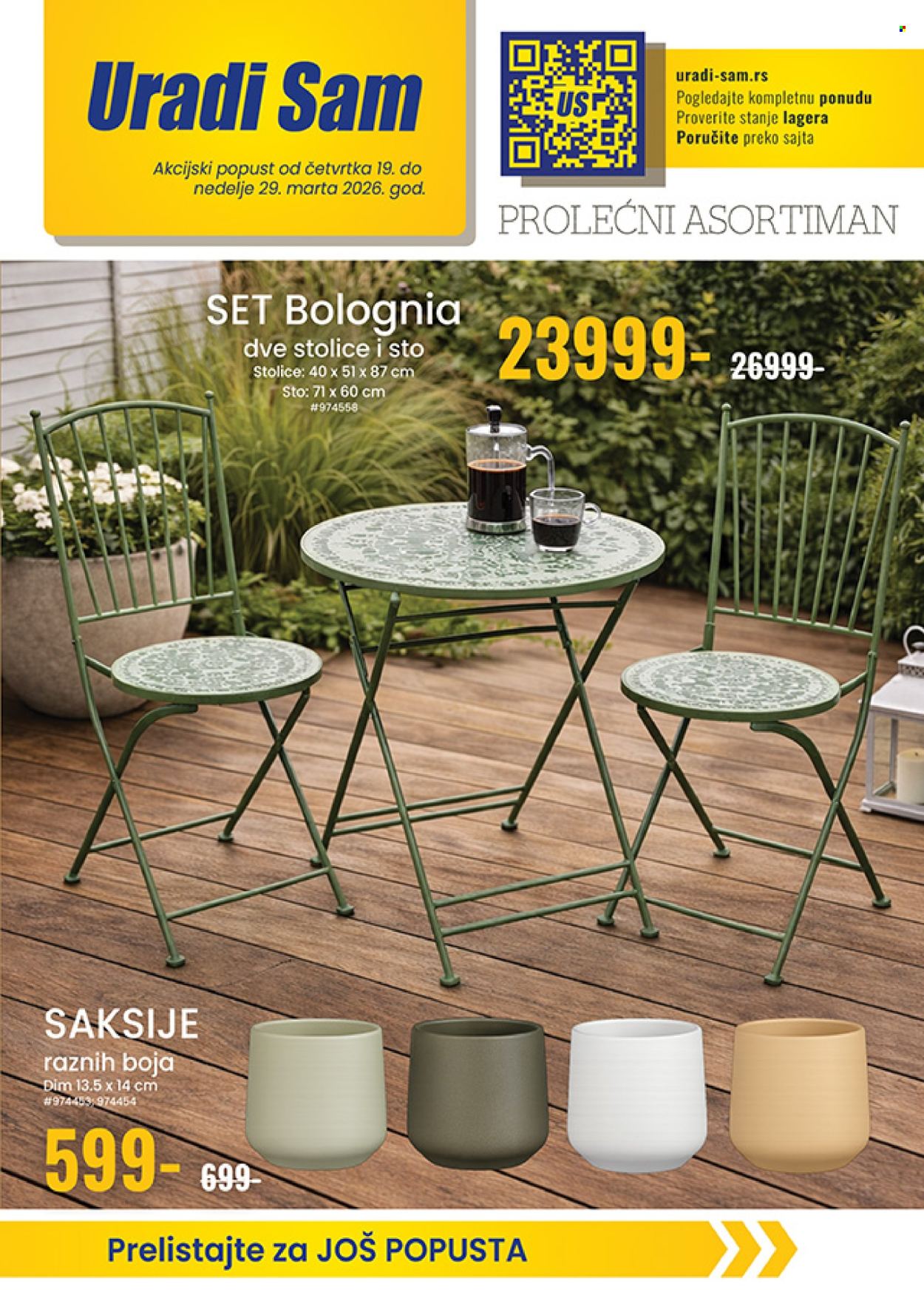 Uradi Sam katalog - 19.03.2026 - 29.03.2026. Stranica 1