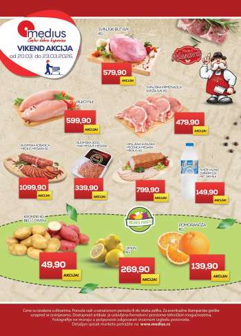 Medius katalog - 20.03.2026 - 23.03.2026.