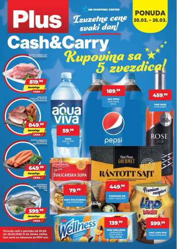 Plus Cash & Carry katalog - 20.03.2026 - 26.03.2026.