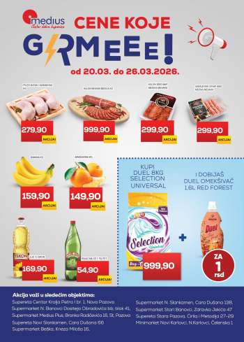 Medius katalog - 20.03.2026 - 26.03.2026.