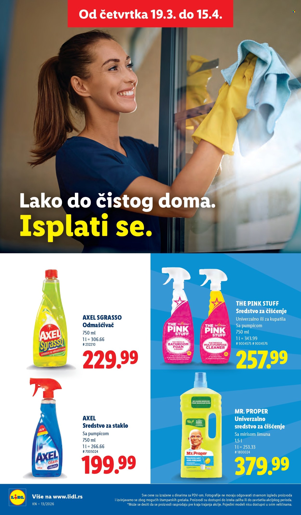 Lidl katalog - 26.03.2026 - 01.04.2026. Stranica 38