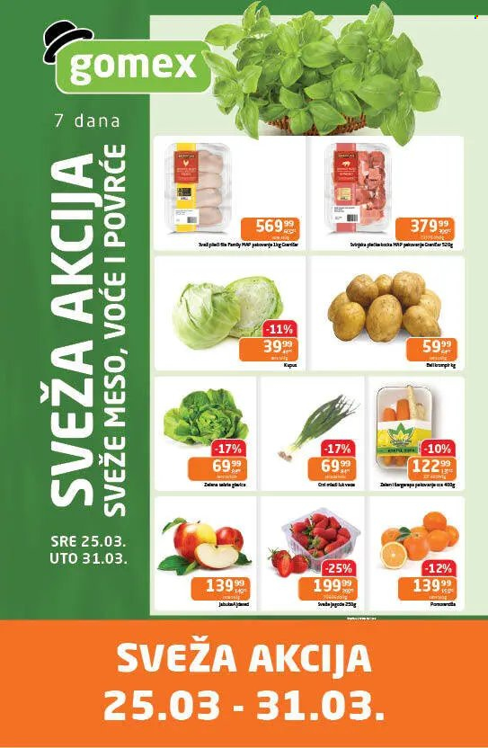 Gomex katalog - 25.03.2026 - 31.03.2026. Stranica 1