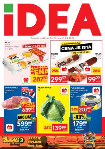 Idea katalog - 26.03.2026 - 01.04.2026.