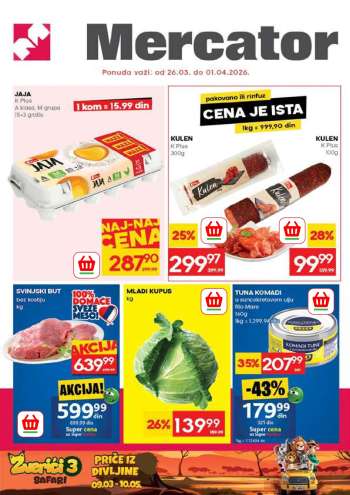 Mercator Centar katalog - 26.03.2026 - 01.04.2026.
