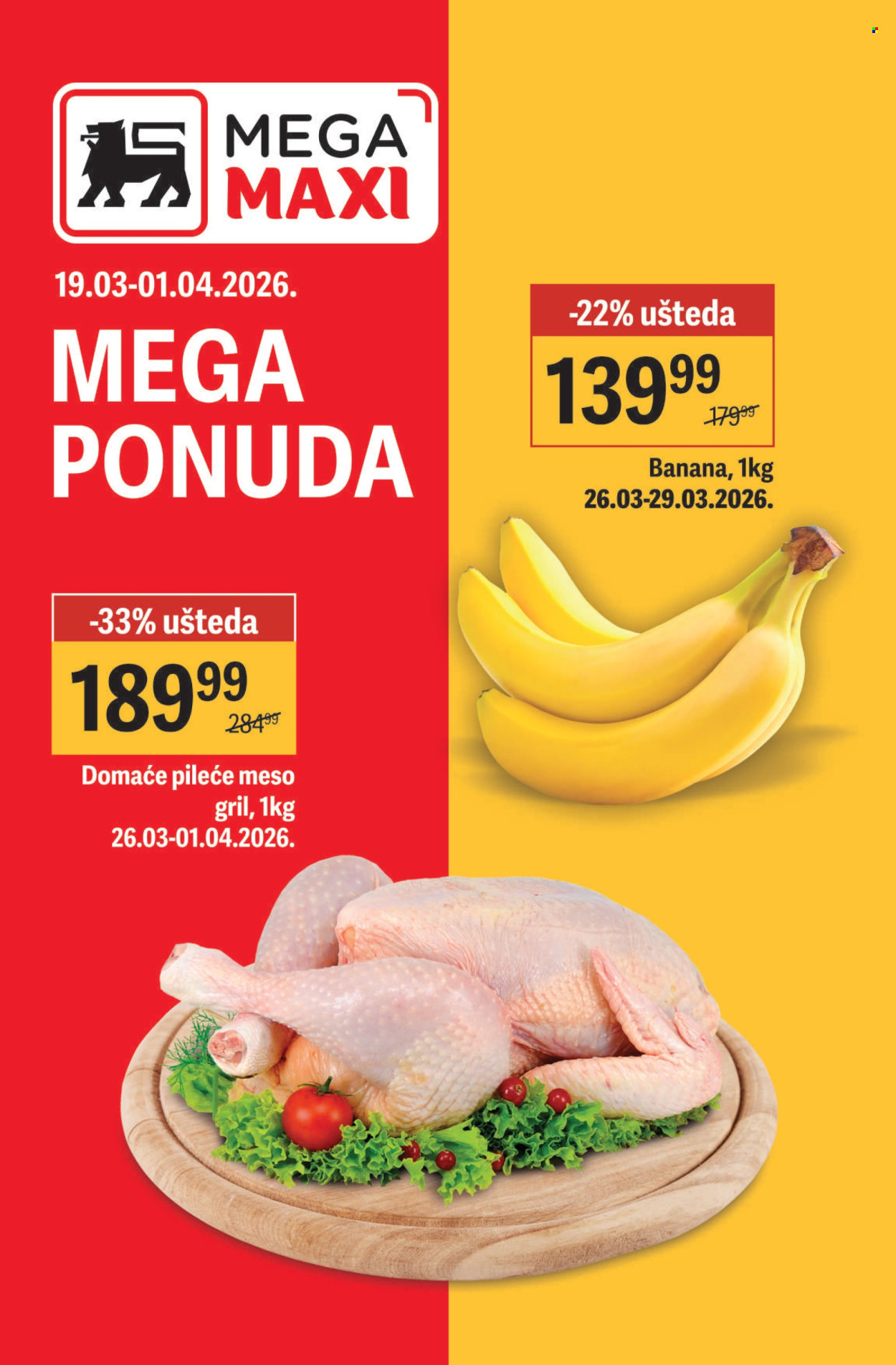 Mega Maxi katalog - 19.03.2026 - 01.04.2026. Stranica 1