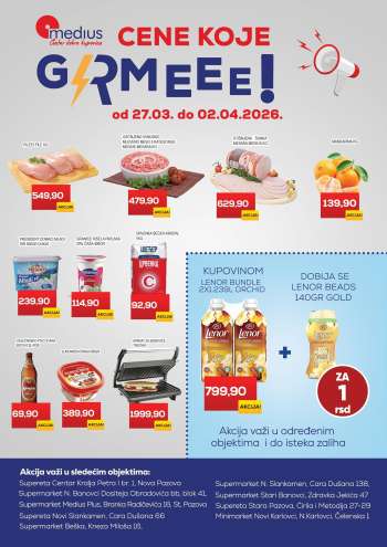 Medius katalog - 27.03.2026 - 02.04.2026.