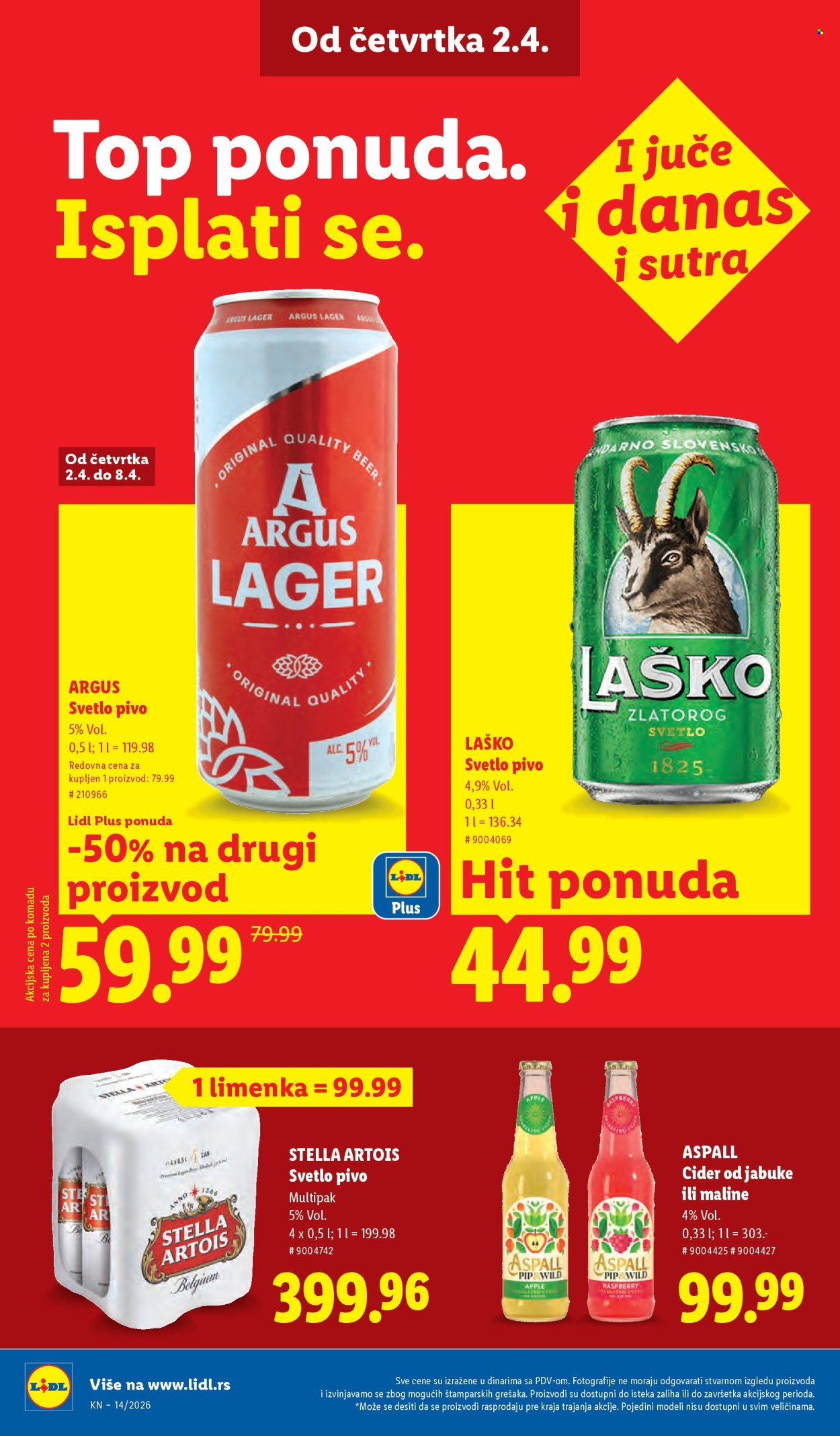 Lidl katalog - 02.04.2026 - 08.04.2026. Stranica 32