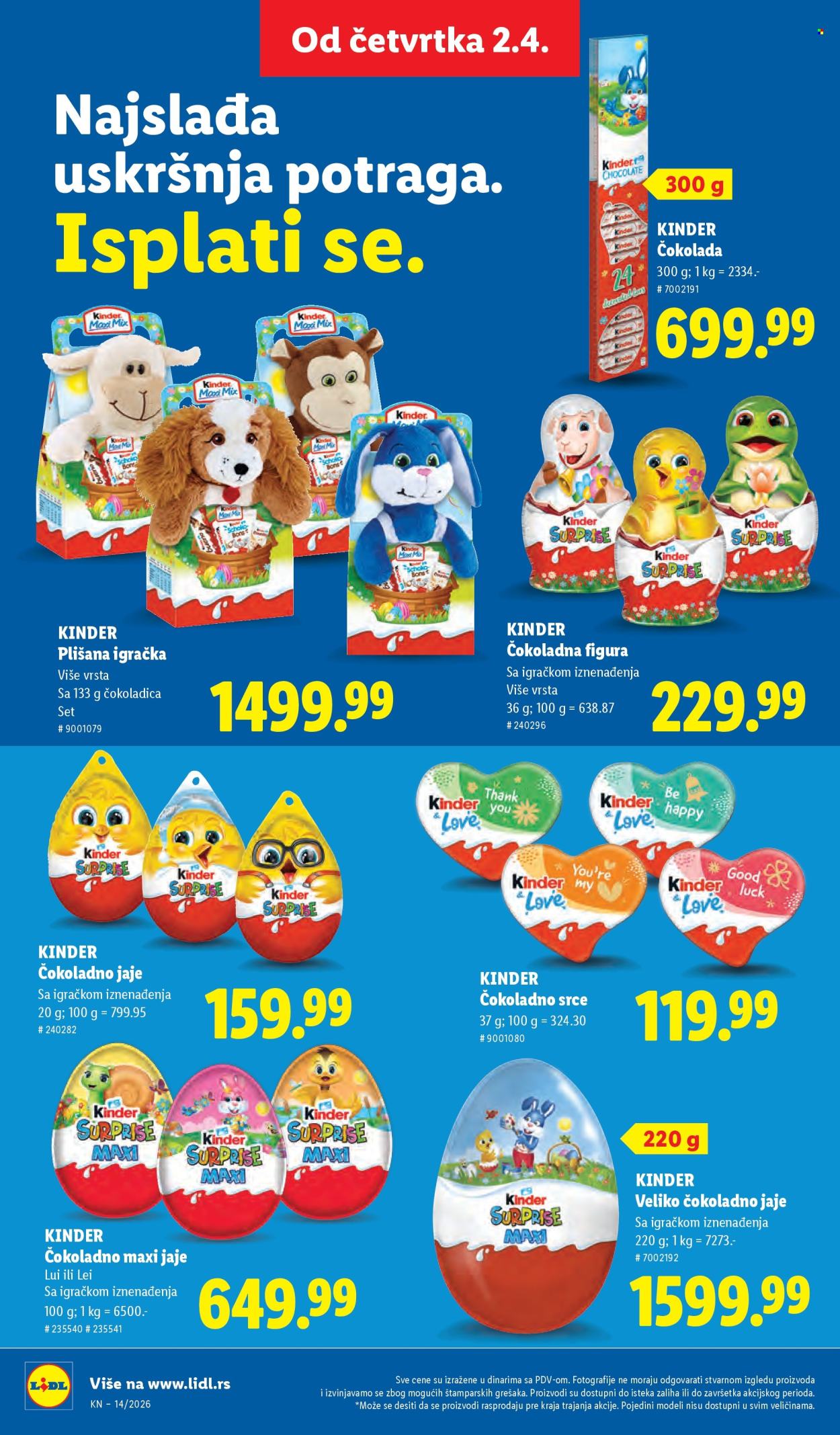 Lidl katalog - 02.04.2026 - 08.04.2026. Stranica 58