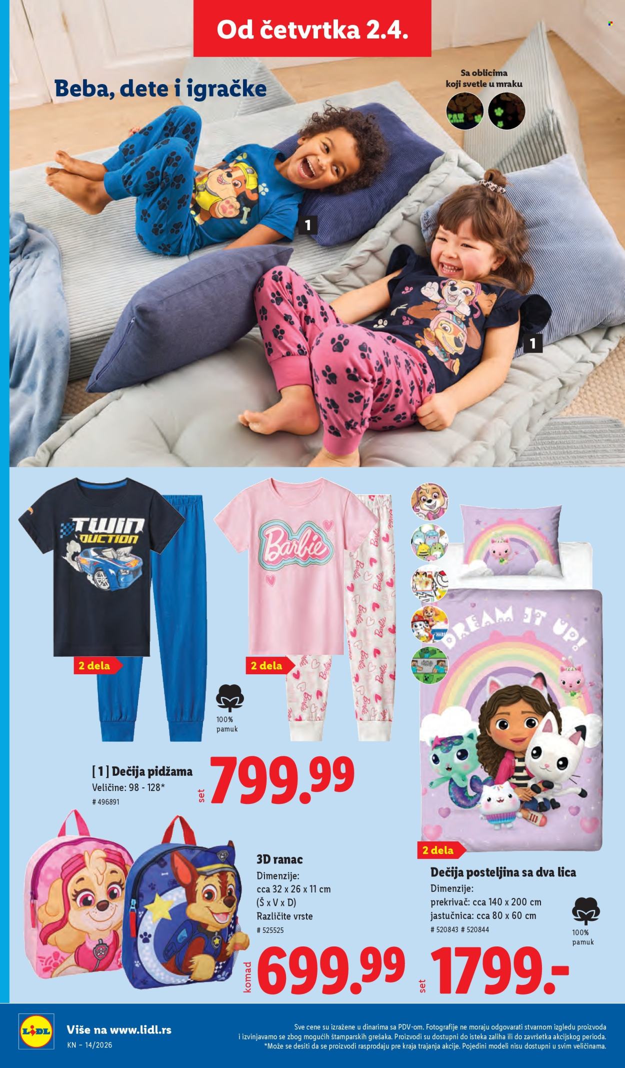 Lidl katalog - 02.04.2026 - 08.04.2026. Stranica 72
