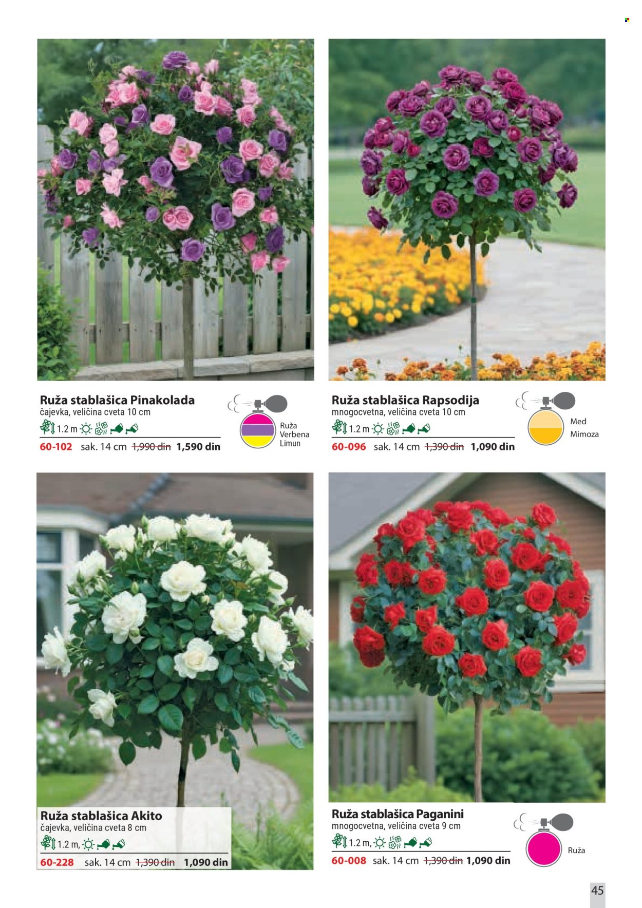 Flora Ekspres katalog. Stranica 45