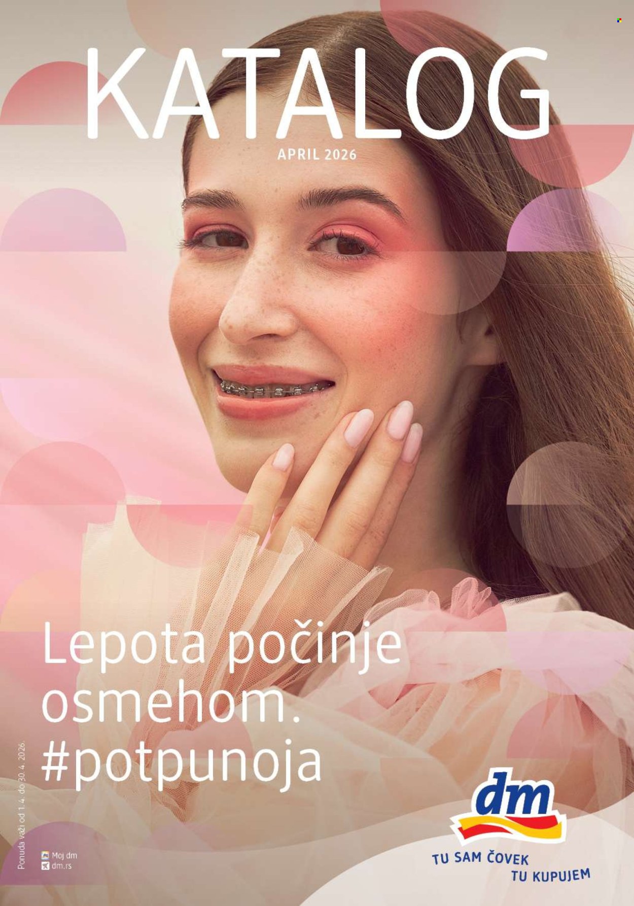 dm drogerie katalog - 01.04.2026 - 30.04.2026. Stranica 1