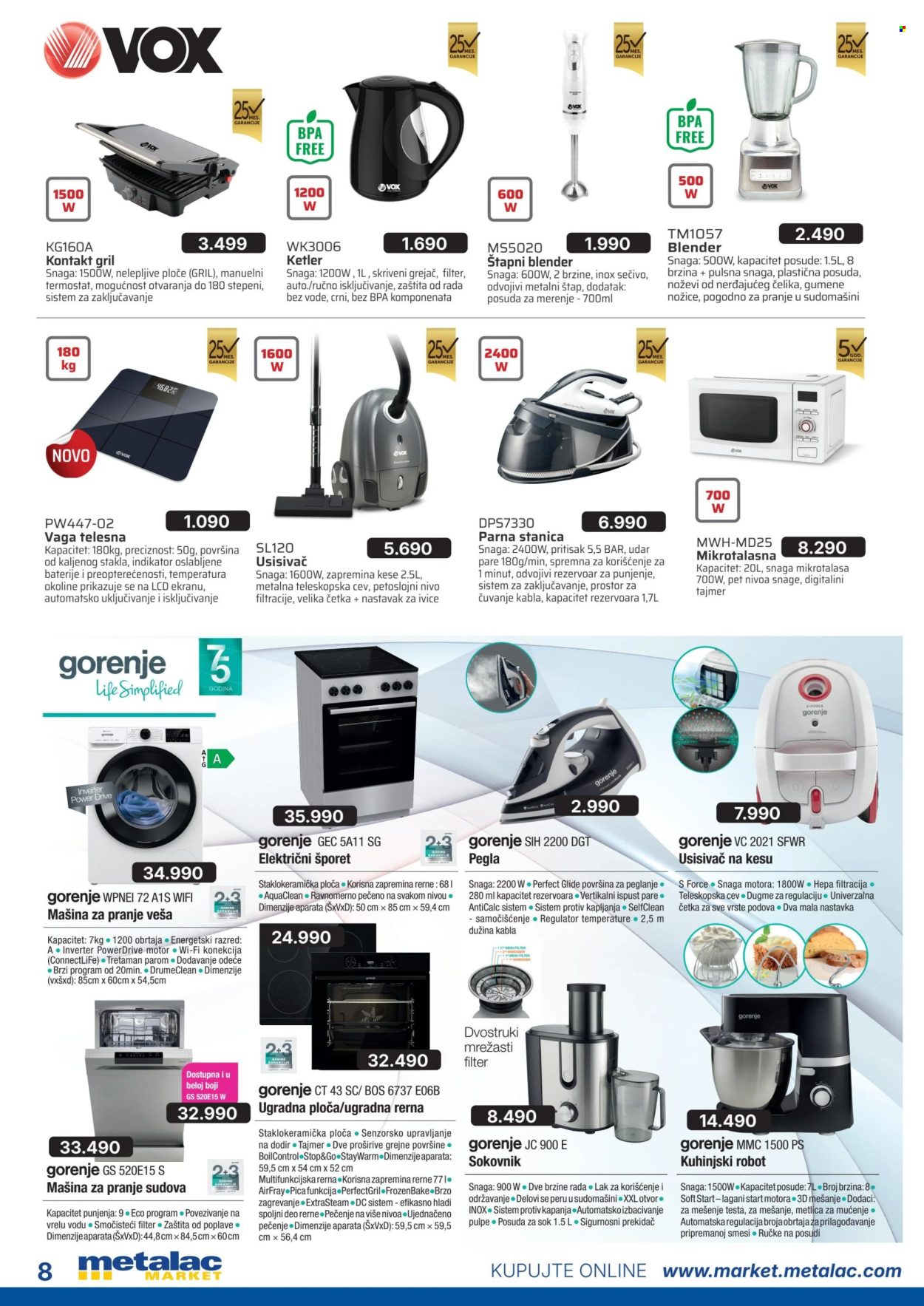 Metalac Market katalog - 01.04.2026 - 30.04.2026. Stranica 8