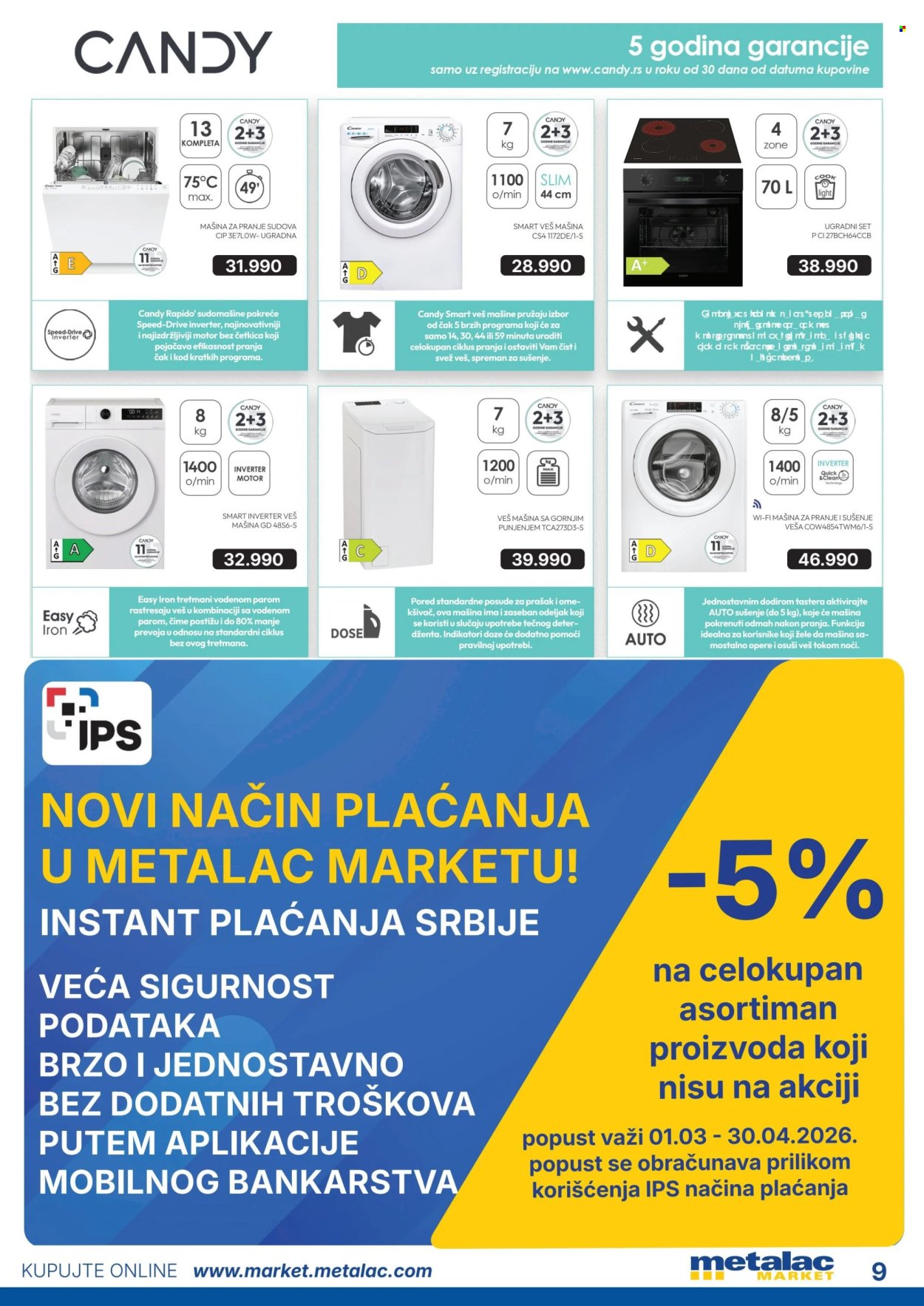 Metalac Market katalog - 01.04.2026 - 30.04.2026. Stranica 9