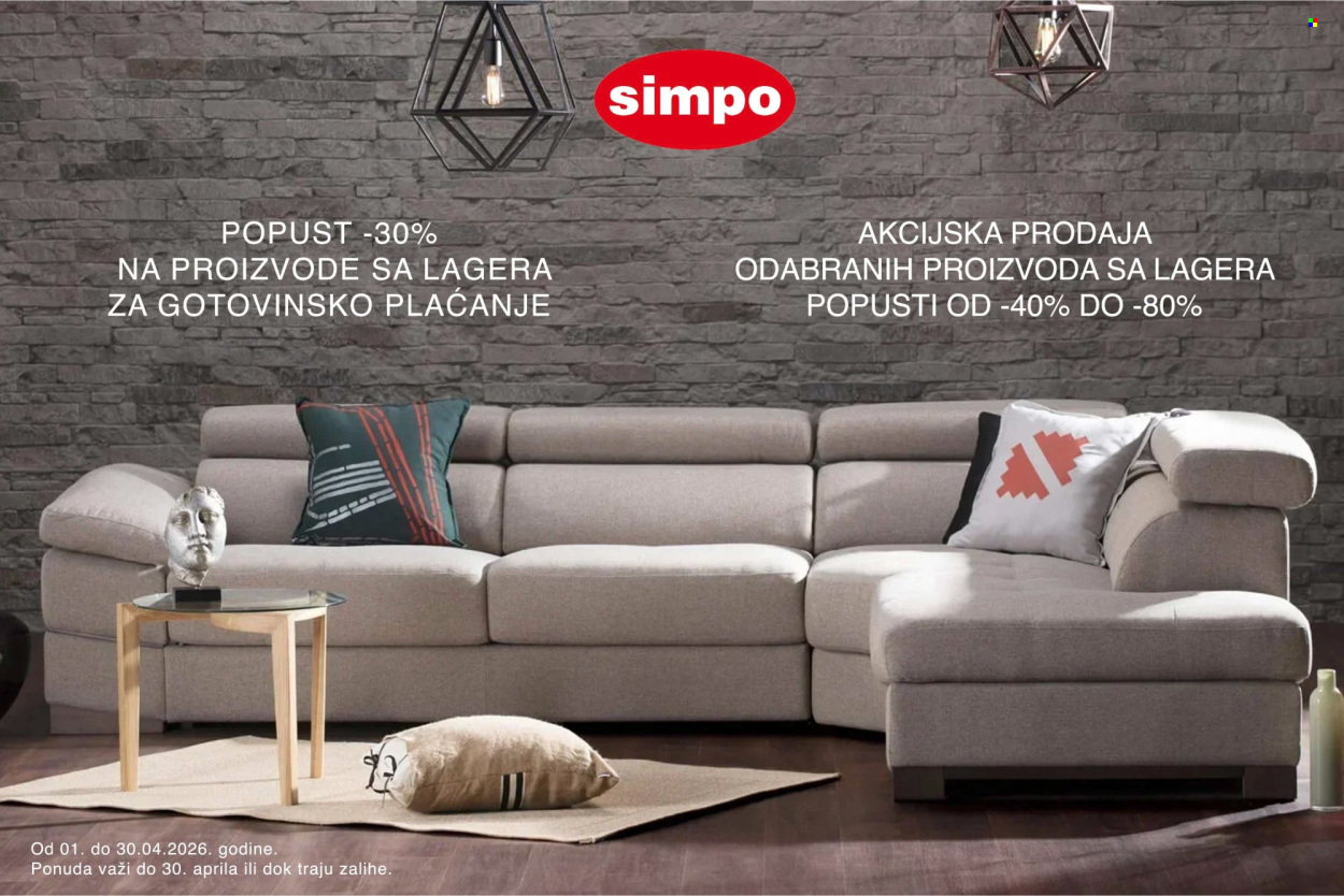 Simpo katalog - 01.04.2026 - 30.04.2026. Stranica 1