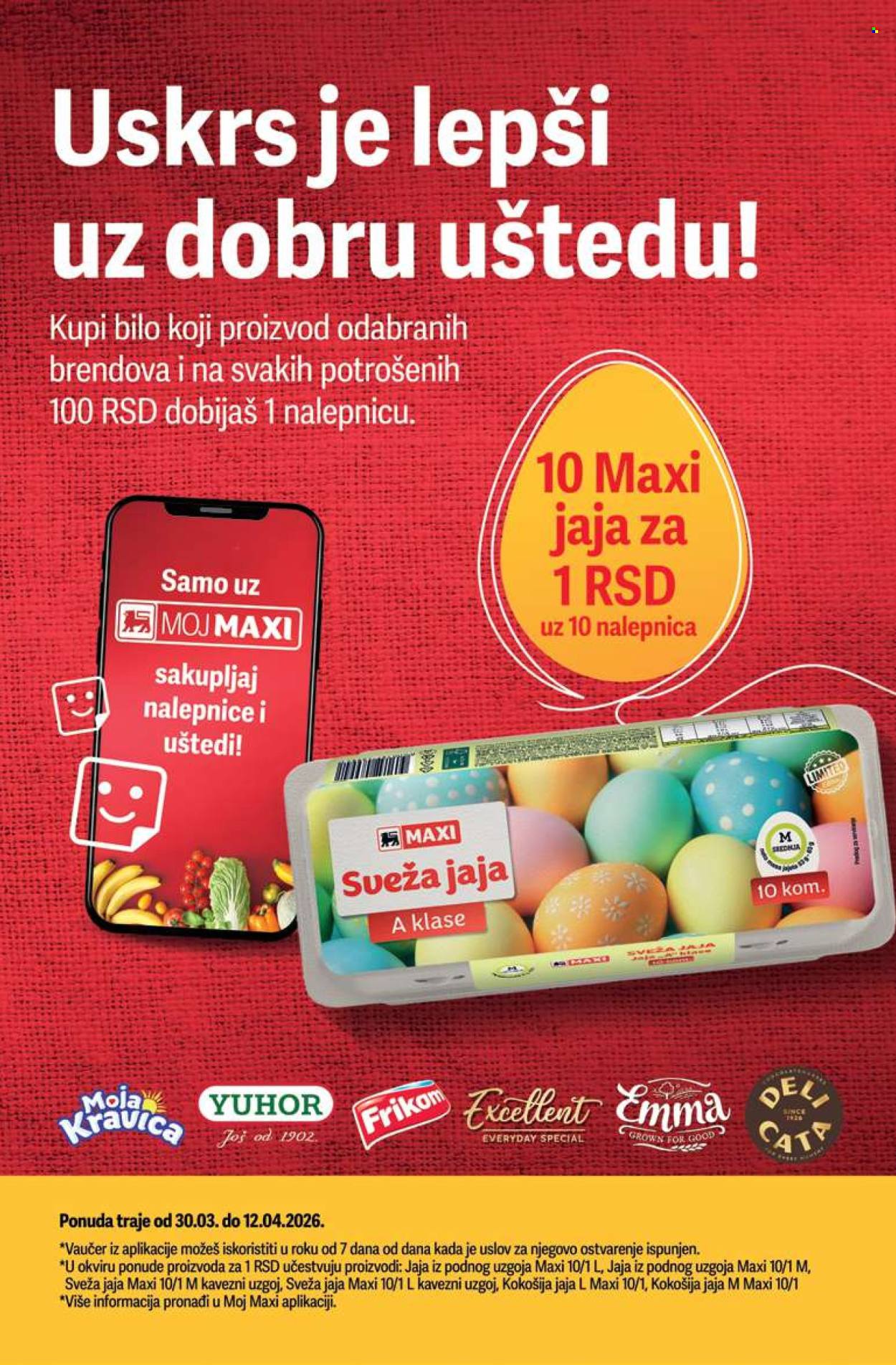 Mega Maxi katalog - 02.04.2026 - 12.04.2026. Stranica 2