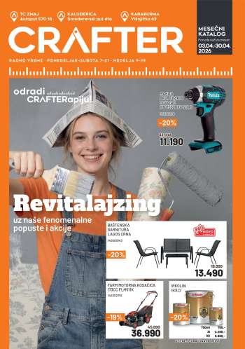 Crafter katalog - 03.04.2026 - 30.04.2026.