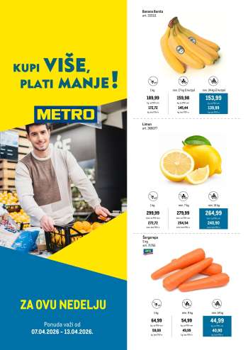 Metro katalog - 07.04.2026 - 13.04.2026.