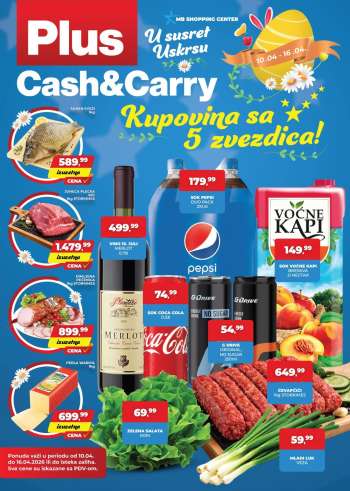 Plus Cash & Carry katalog - 10.04.2026 - 16.04.2026.