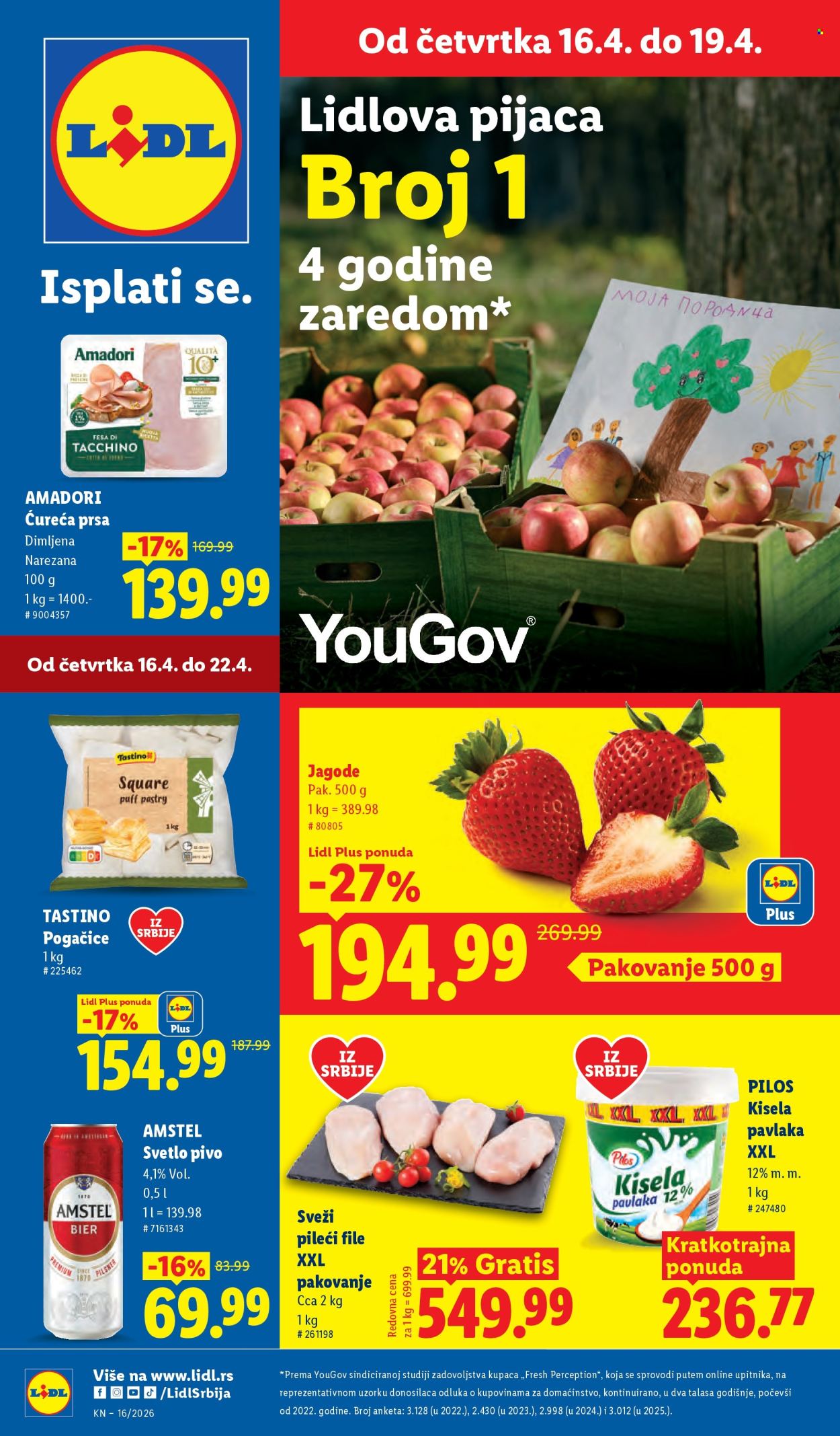Lidl katalog - 16.04.2026 - 22.04.2026. Stranica 1