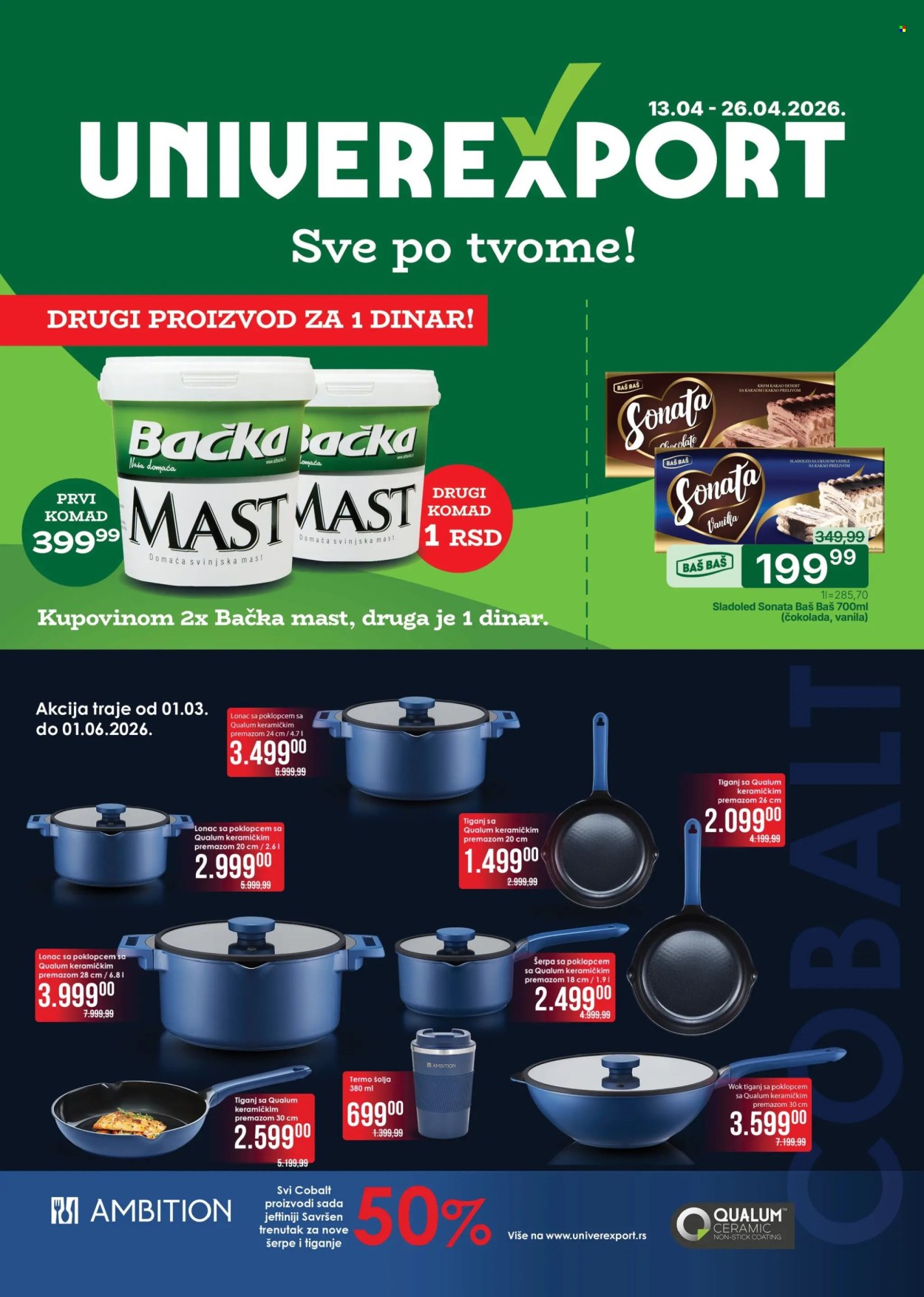 Univerexport katalog - 13.04.2026 - 26.04.2026. Stranica 1