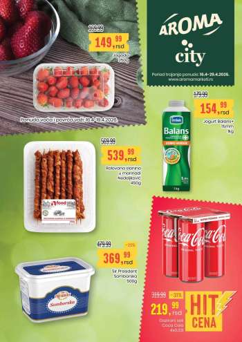 Aroma Market katalog - 16.04.2026 - 29.04.2026.
