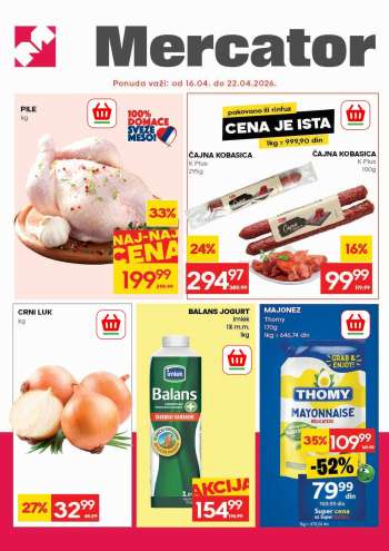 Mercator Centar katalog - 16.04.2026 - 22.04.2026.