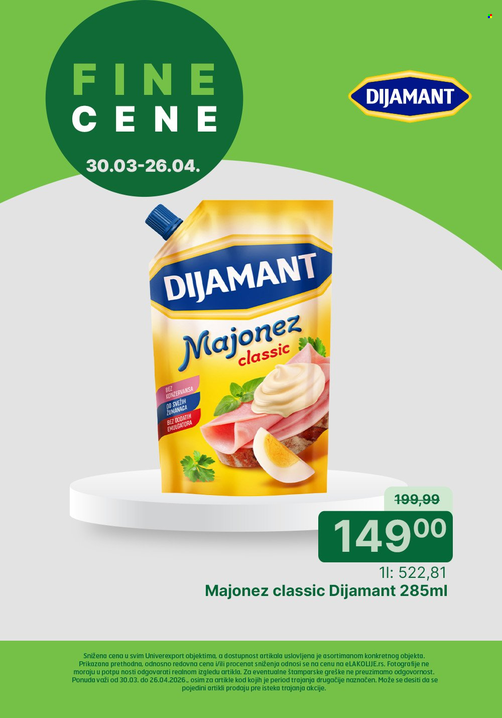 Univerexport katalog - 30.03.2026 - 26.04.2026. Stranica 1