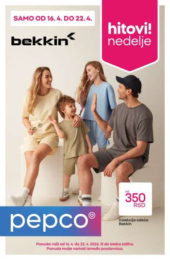 Pepco katalog - 16.04.2026 - 22.04.2026.