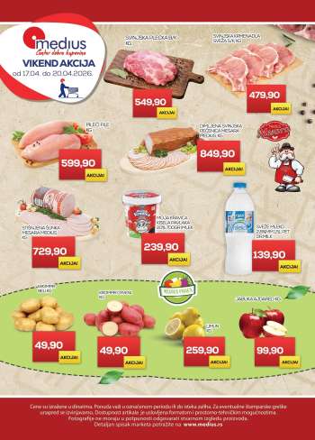 Medius katalog - 17.04.2026 - 20.04.2026.